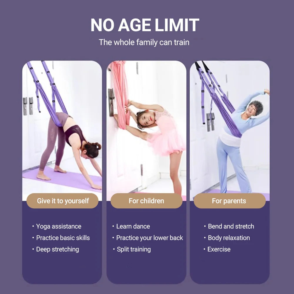 Cinta de Aerial Yoga - Estrategia Perfecta para el Entrenamiento de Flexibilidad